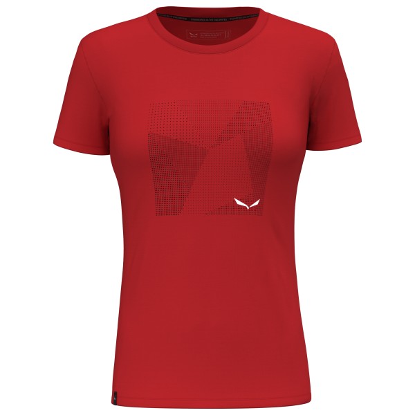 Salewa - Women's Pure Building Dry T-Shirt - T-Shirt Gr 36;38;40;42;44 braun;rot von Salewa