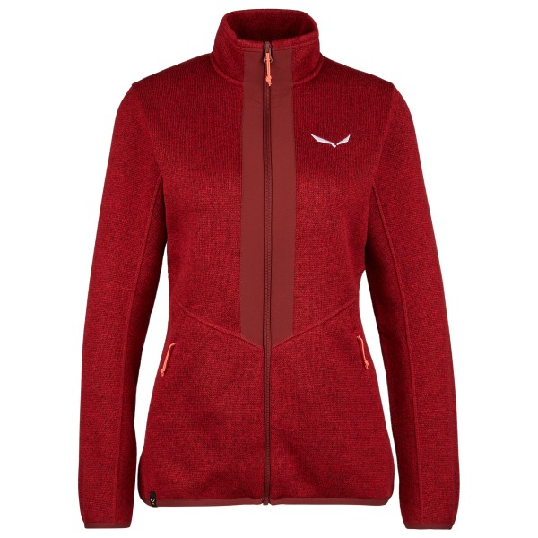 Salewa - Women's Rocca 2 PL Full Zip - Fleecejacke Gr 36 rot von Salewa