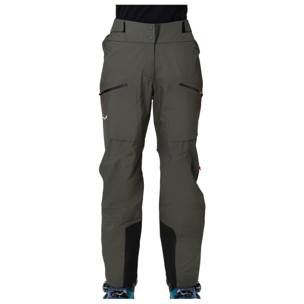 Salewa - Women's Sella 3L Powertex Pant - Skitourenhose Gr 42 grau;schwarz von Salewa