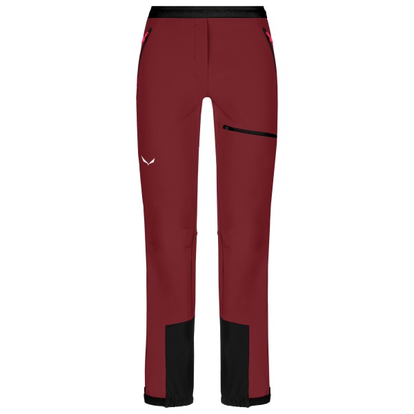 Salewa - Women's Sella DST Light Pants - Skitourenhose Gr 34 rot von Salewa