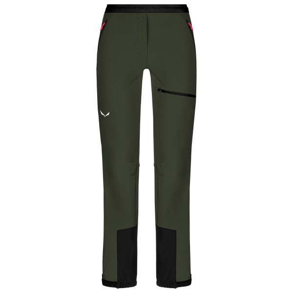 Salewa - Women's Sella DST Light Pants - Skitourenhose Gr 42 oliv von Salewa