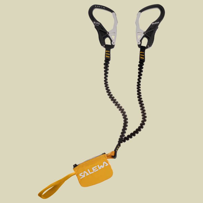 Set Via Ferrata Ergo Core Farbe black/yellow Set Via Ferrata Ergo Core Farbe black/yellow von Salewa