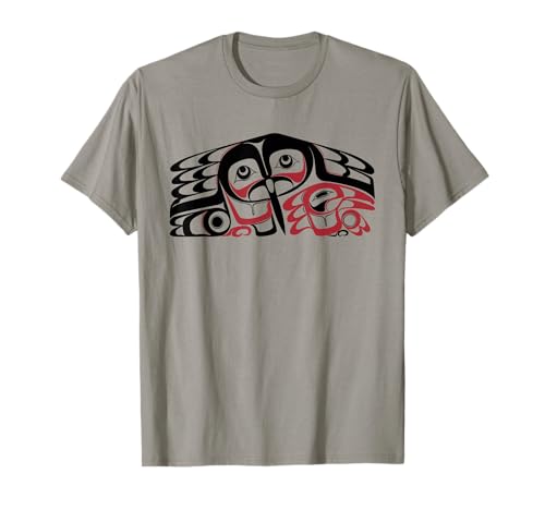 Kolibri und Kind NW inspiriert Design T-Shirt von Salish Sea Arts