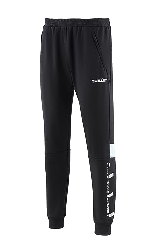 Saller Jogginghose »sallerSquad50« 360 schwarz-weiß Gr. M von Saller