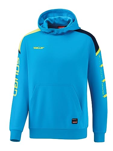 Saller Kapuzenpulli »sallerSquad50« 144 hellblau-Marine Gr. XL von Saller