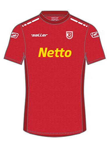 Saller SSV Jahn Regensburg Auswärts-Trikot 2022/23 165 rot-dunkelrot Gr. L/XL von Saller