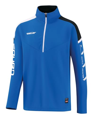 Saller Sweatshirt »sallerSquad50« 105 blau-schwarz Gr. XXXL von Saller