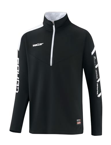 Saller Sweatshirt »sallerSquad50« 360 schwarz-weiß Gr. XL von Saller