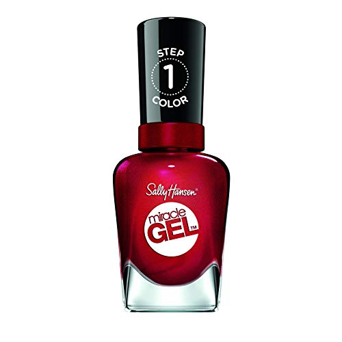 Sally Hansen miracle Gel Nr. 062 Good Cherr-y Inhalt: 14,7ml Nagellack Step1 Nail Polish von Sally Hansen