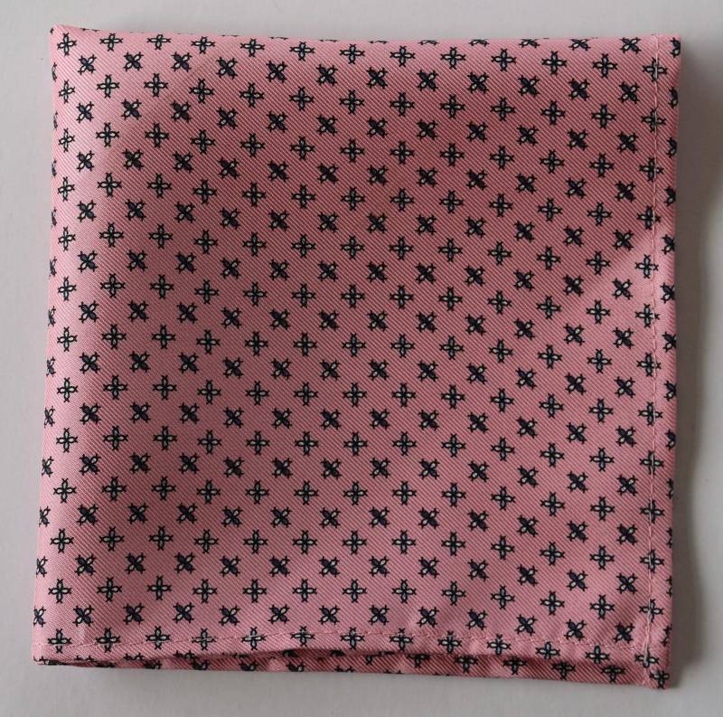 Seiden Einstecktuch Einstecktuch Millefiori Geometric Floral, Handmade in Uk Seiden Einstecktuch Einstecktuch Millefiori Geometric Floral, Handmade in Uk von SallyAnneAccessories