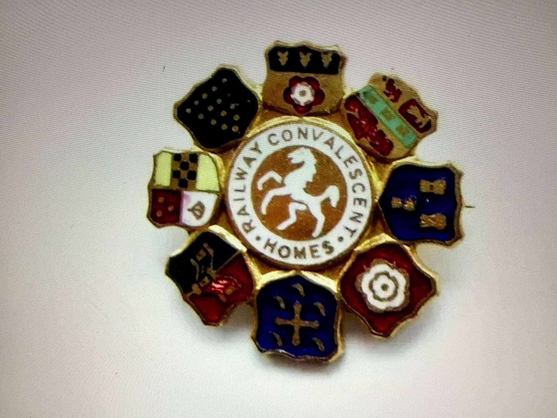 Eisenbahn Rekonvaleszenzheime Emaille Pin Anstecker - Von Miller Birmingham X2 von SallySales