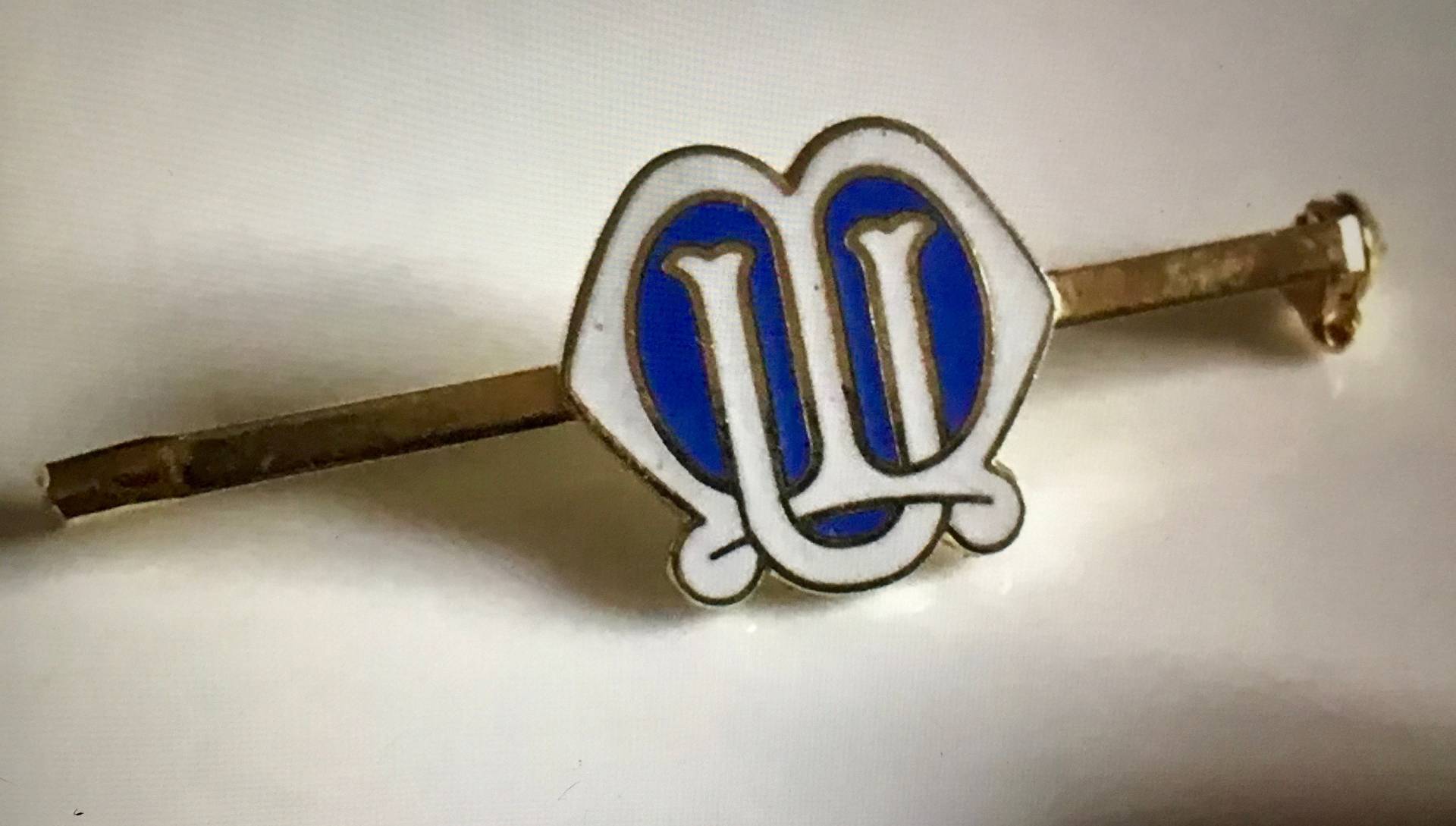 Vintage Mother's Union Brosche - Mit Emaille in Vergoldetem Basismetall von SallySales