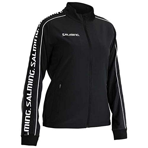 Salming Delta Jacket Trainingsjacke Damen Black L von Salming