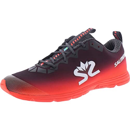 Salming Damen Race 7 Laufschuhe Wettkampfschuh Dunkelgrau - Rot 38 von Salming