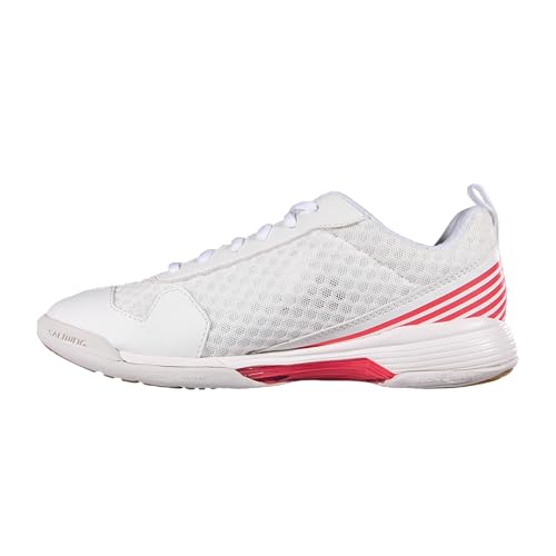 Salming Viper SL Indoor Sportschuhe weiß/rot 1233062-0707 (eu_Footwear_Size_System, Adult, Women, Numeric, medium, Numeric_42) von Salming