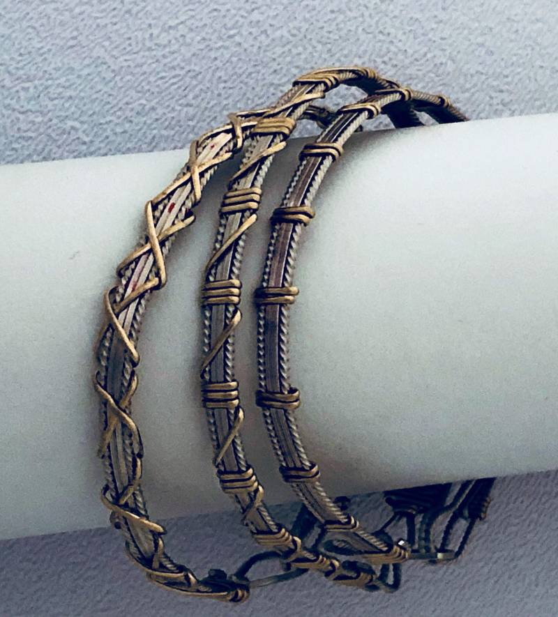 sterling Silber Armreifen von SalmonRiverJewelry