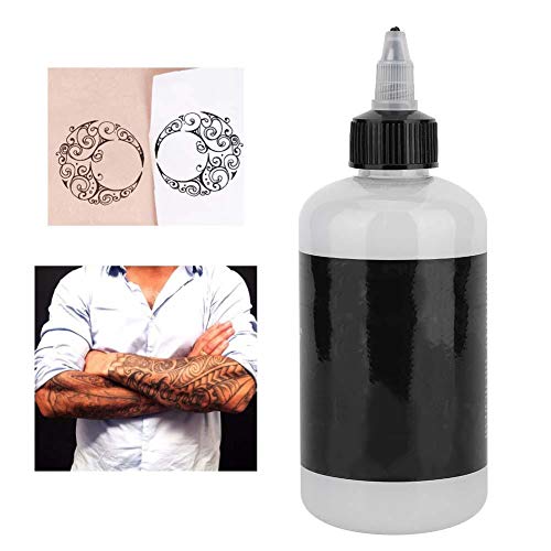 250ml Tattoo Transfer Gel, Körper Farbe Tattoo Stencil Zubehör Gel für Anfänger oder professionelle Tätowierer, Ungiftig und Keine Stimulation für Make-Up Körper Schönheit von Salmue