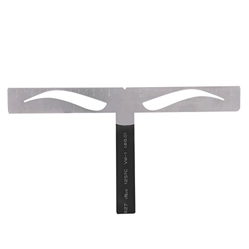 Augenbrauenschablonen Damen 2 Stile Augenbraue Tabellierprogramm Augenbraue Dauerhaftes Maß Ausgleichendes Designer Form Verlängerungs,Eyebrows Grooming Stencil Kit Diy Makeup Werk von Salmue