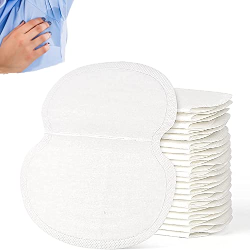 Achselpads Einweg-Achsel-Schweiß-Absorbierende Pads, Premium-Baumwolle, Achsel-Schweißschutz, Achselhöhle, Schweißpolster Für Männer Und Frauen (20 Stück) von Salmue