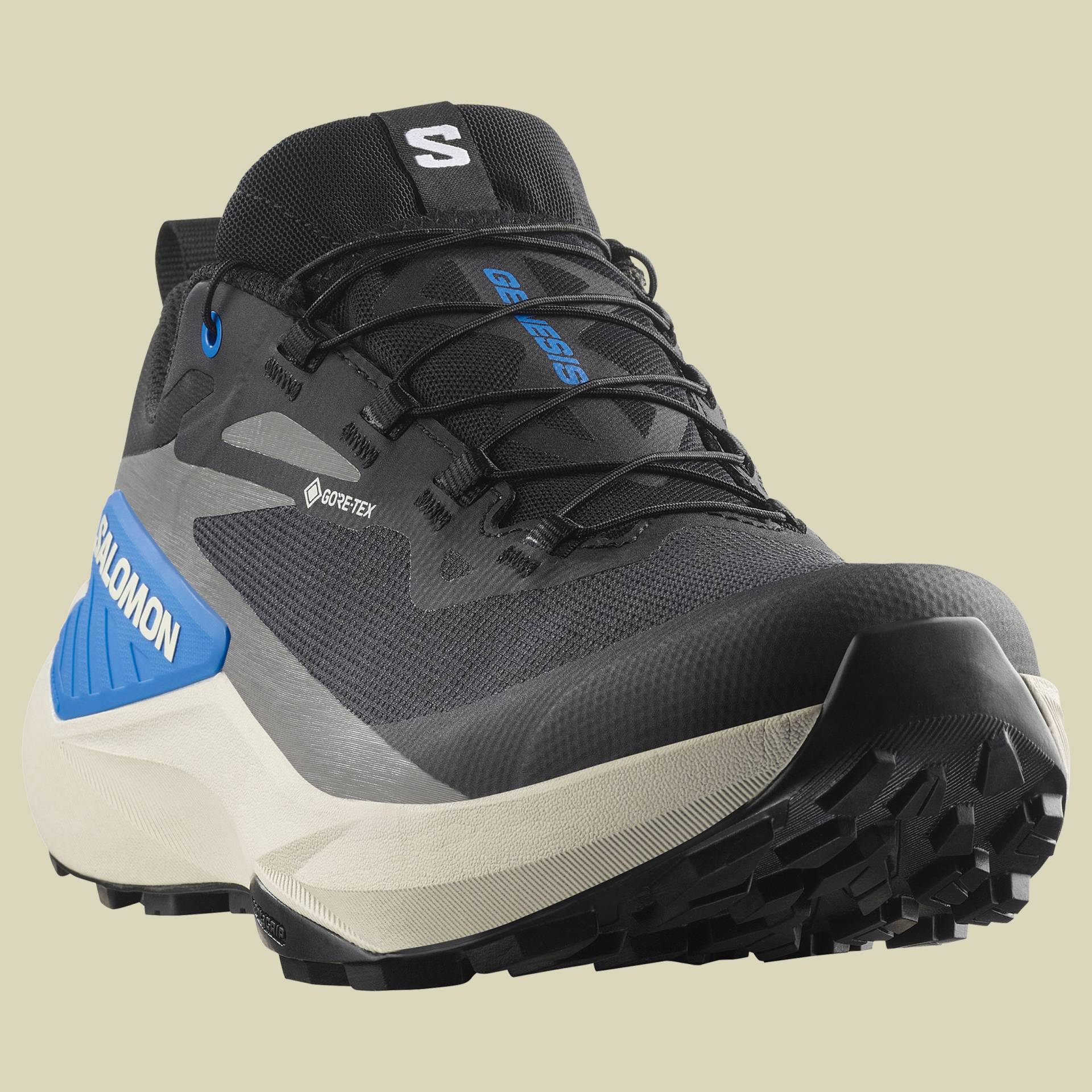Genesis GTX Men UK 9,5 mehrfarbig II -. Farbe black/lunar rock/french blue von Salomon