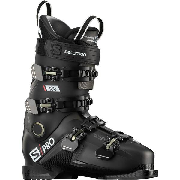SALOMON ALP. BOOTS S/PRO 100 BLACK/Belluga/Red von Salomon