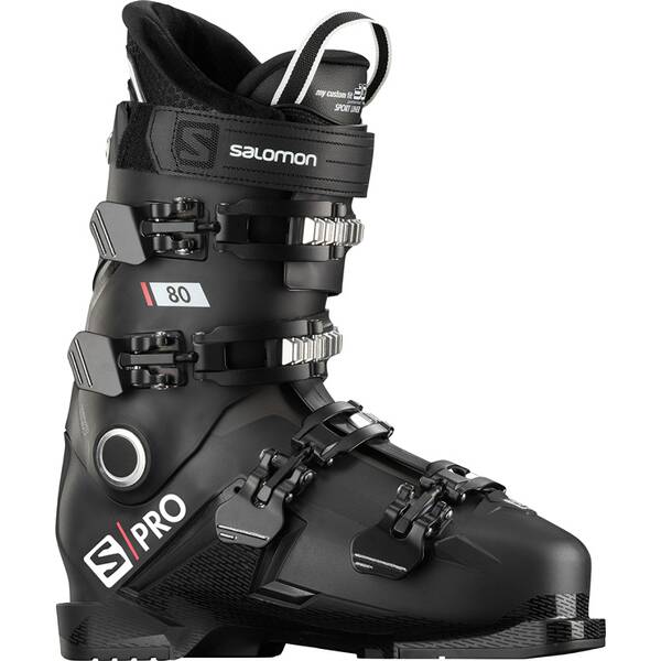 SALOMON ALP. BOOTS S/PRO 80 BLACK/Belluga/Red SALOMON ALP. BOOTS S/PRO 80 BLACK/Belluga/Red von Salomon