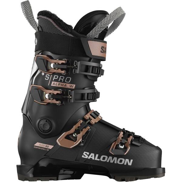 SALOMON Damen ALP. BOOTS S/PRO ALPHA 90 W Bk/Rose/Silv von Salomon