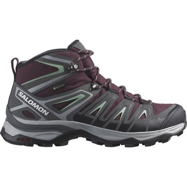 SALOMON Damen Multifunktionsstiefel SHOES X ULTRA PIONEER MID GTX W Wine Tas SALOMON Damen Multifunktionsstiefel SHOES X ULTRA PIONEER MID GTX W Wine Tas von Salomon