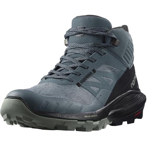 Salomon Damen Chaussures Outpulse Mid GTX W Wanderschuhe, Schwarz Stormy Weather Black Wrought Iron, 41 1/3 EU Salomon Damen Chaussures Outpulse Mid GTX W Wanderschuhe, Schwarz Stormy Weather Black Wrought Iron, 41 1/3 EU von Salomon