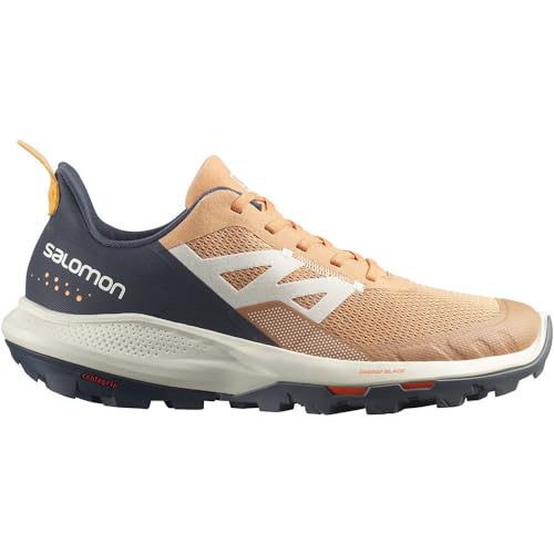 SALOMON Damen Outpulse W Traillaufschuh, Fenugreek Ebony Blazing Orange, 36 2/3 EU von Salomon