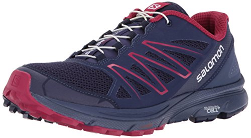 SALOMON Damen Sense MARIN W Traillaufschuhe, Blau (Astral Aura Crown Blue Sangria), 37 1/3 EU von Salomon