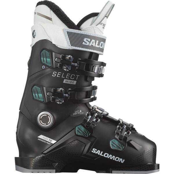 SALOMON Damen Ski-Schuhe ALP. BOOTS SELECT 70 W WIDE Bk/Sprmnt/Wh von Salomon