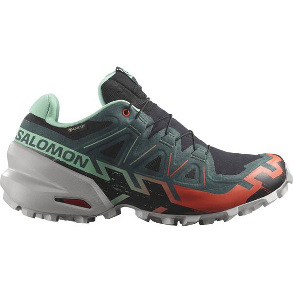 SALOMON Damen Trailrunningschuhe SHOES SPEEDCROSS 6 GTX W Black/Electg/Ch SALOMON Damen Trailrunningschuhe SHOES SPEEDCROSS 6 GTX W Black/Electg/Ch von Salomon