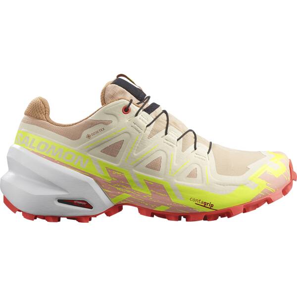 SALOMON Damen Trailrunningschuhe SHOES SPEEDCROSS 6 GTX W Hzlnut/Yellow/C von Salomon