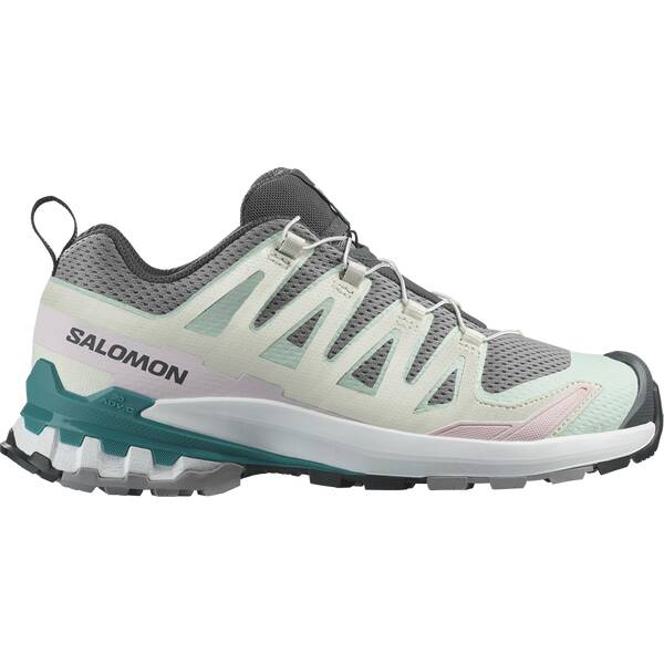 SALOMON Damen Trailrunningschuhe SHOES XA PRO 3D V9 W Gull/White/Bleaaq SALOMON Damen Trailrunningschuhe SHOES XA PRO 3D V9 W Gull/White/Bleaaq von Salomon