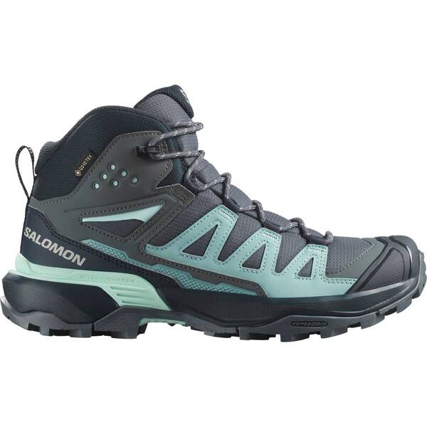 SALOMON Damen Trekkingstiefel SHOES X ULTRA 360 MID GTX W Turbul/Carbo von Salomon