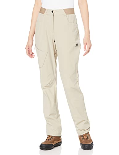 SALOMON Damen Wayfarer W Hose, Taupe/Quadratisch, 38 von Salomon