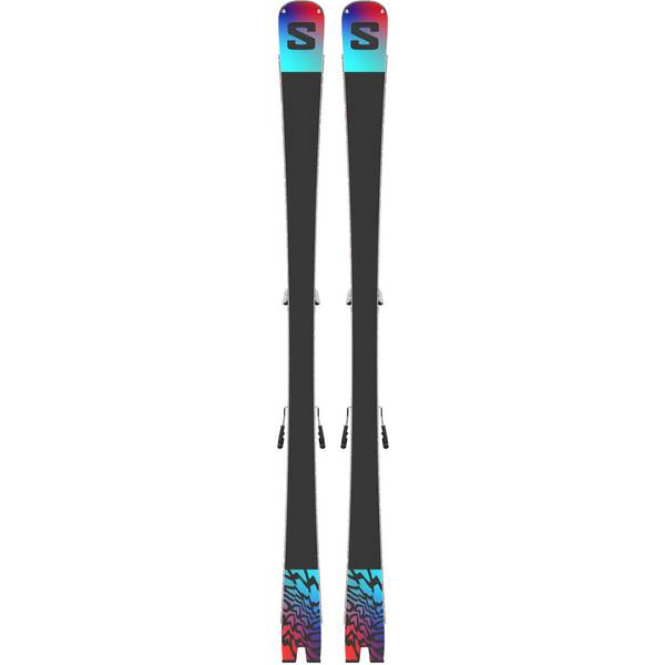 SALOMON Herren All-Mountain Ski E ADDIKT + Z12 GW F80 Wh/B von Salomon