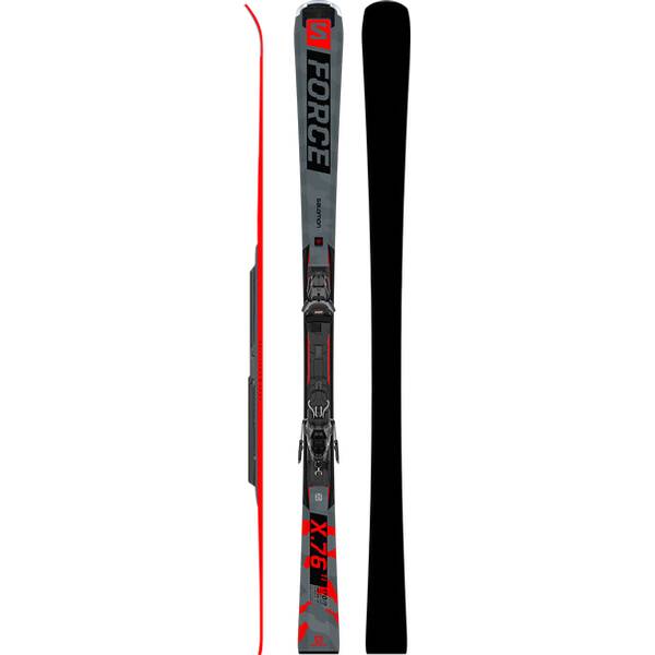 SALOMON Herren All-Mountain Ski SKI SET E S/FORCE X76 Ti + M11 GW L80 Gy von Salomon