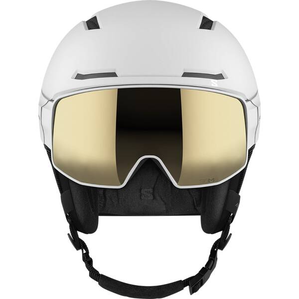 SALOMON Herren Helm HELMET DRIVER PRO SIGMA white/Sol BB von Salomon