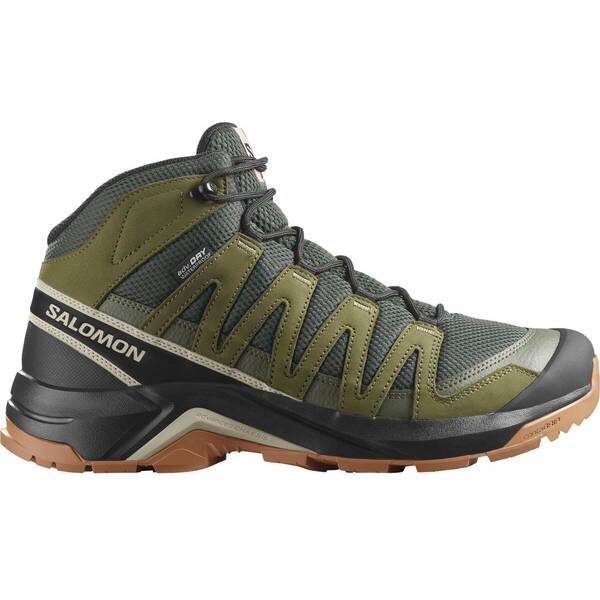 SALOMON Herren Multifunktionsstiefel SHOES X-ADVENTURE RECON MID GTX Peat/Mar SALOMON Herren Multifunktionsstiefel SHOES X-ADVENTURE RECON MID GTX Peat/Mar von Salomon