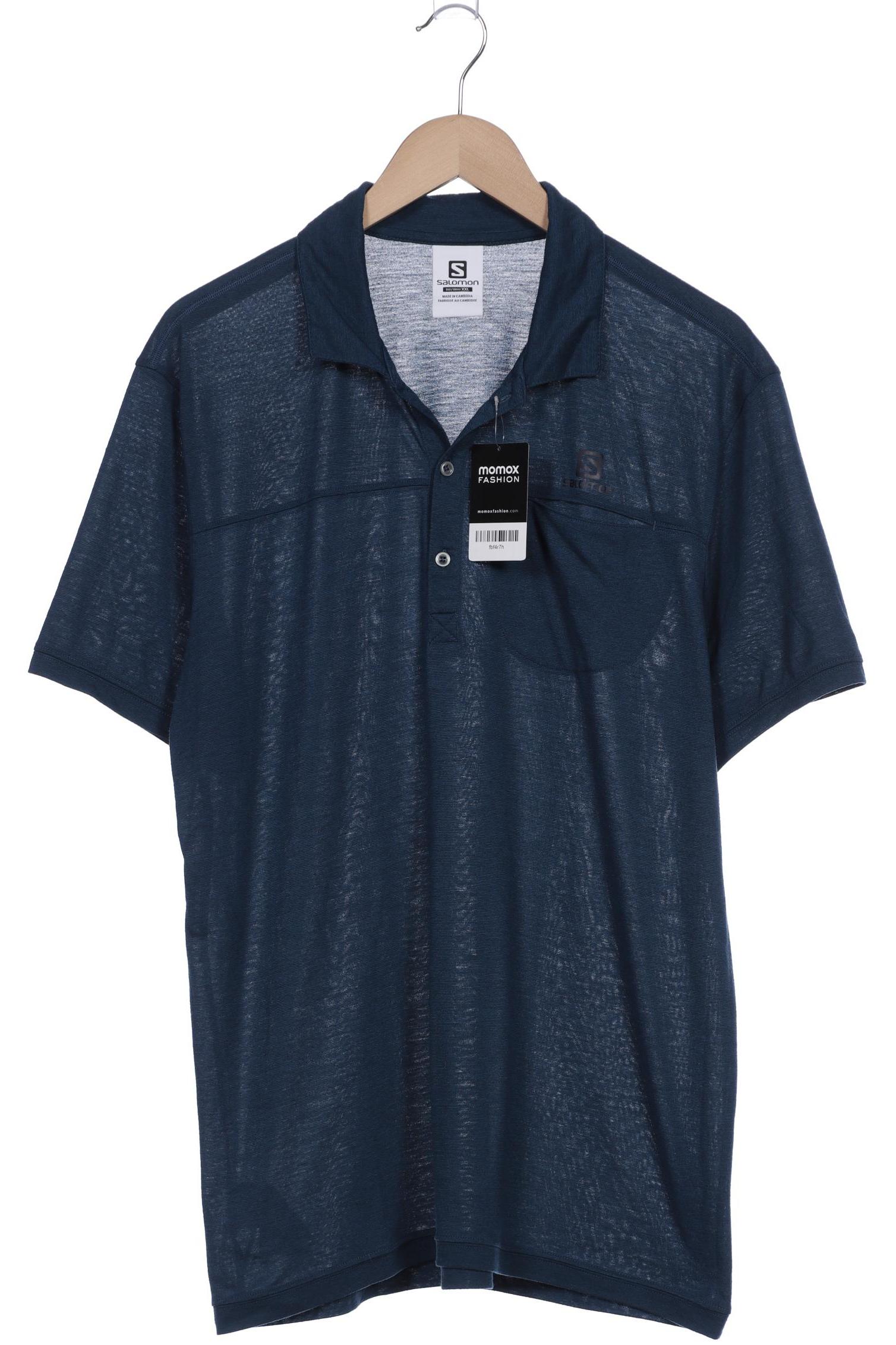 SALOMON Herren Poloshirt, marineblau von Salomon