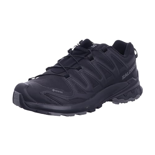 Salomon Herren Xa Pro 3D V9 Gore-tex Running Shoes, Black/Phantom/Pewter, 42 2/3 EU Salomon Herren Xa Pro 3D V9 Gore-tex Running Shoes, Black/Phantom/Pewter, 42 2/3 EU von Salomon