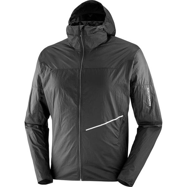 SALOMON Herren Schlupfjacke SENSE AERO WIND JKT M DEEP BLACK von Salomon