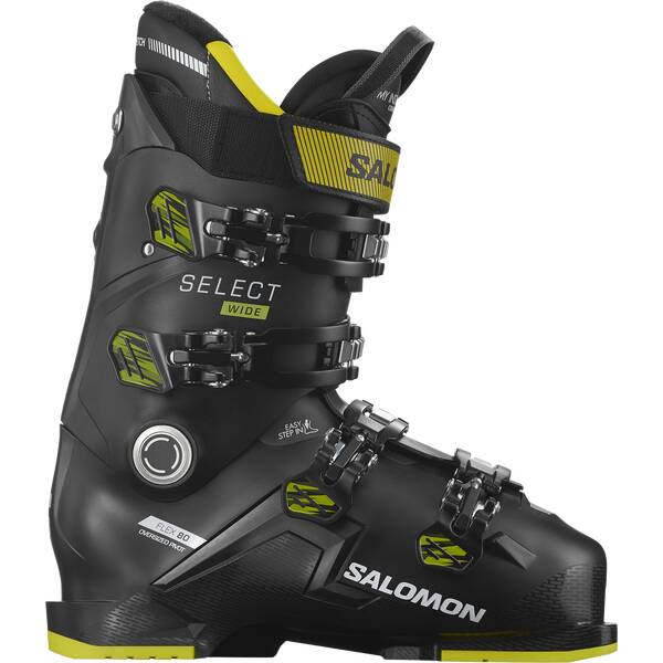 SALOMON Herren Ski-Schuhe ALP. BOOTS SELECT 80 WIDE Bk/Acgr/Belu von Salomon