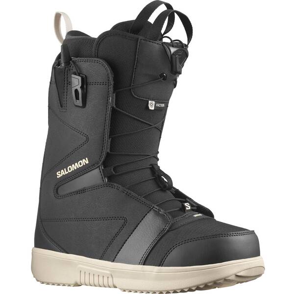 SALOMON Herren Snowboot SNOW. BOOTS FACTION Black/Black/Rainy Da von Salomon
