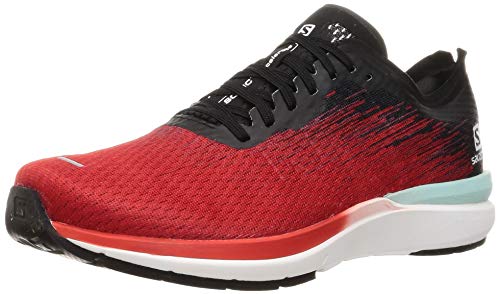 SALOMON Herren Sonic 4 Accelerate Laufschuhe, Mehrfarbig (Goji Berry White Black), 46 EU von Salomon