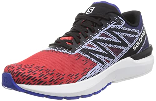 Salomon Herren Sonic 5 Balance Traillaufschuh, Poppy Red Clematis Blau Schwarz, 41 1/3 EU Salomon Herren Sonic 5 Balance Traillaufschuh, Poppy Red Clematis Blau Schwarz, 41 1/3 EU von Salomon