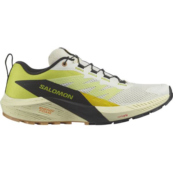 SALOMON Herren Trailrunningschuhe SHOES SENSE RIDE 5 Vanila/Sulphr/Black von Salomon