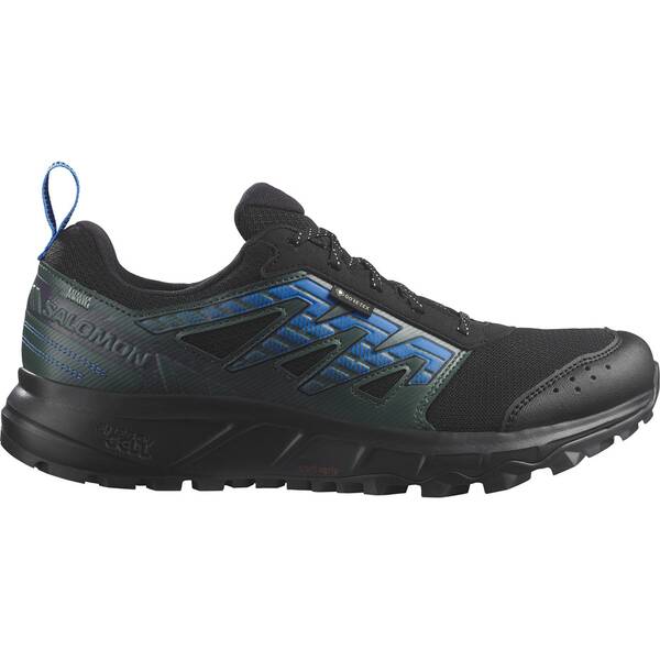 SALOMON Herren Trailrunningschuhe SHOES WANDER GTX Black/Drkspr/Ibizbl von Salomon